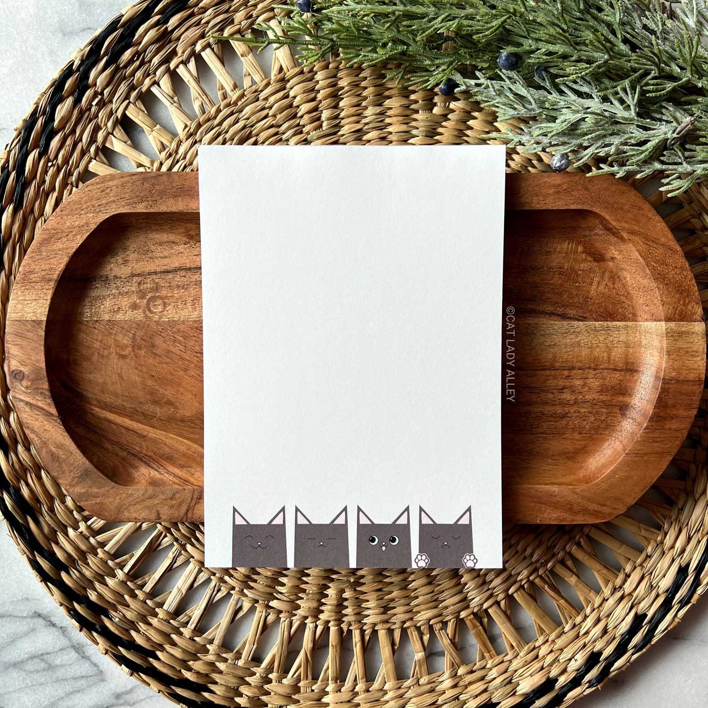 Four Cats Notepad