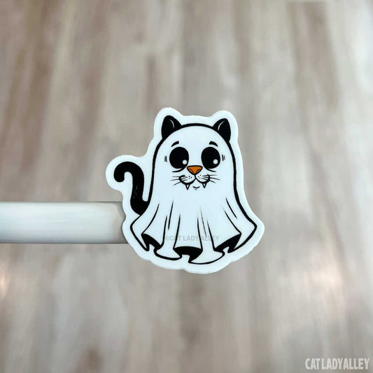 Ghost Cat Sticker