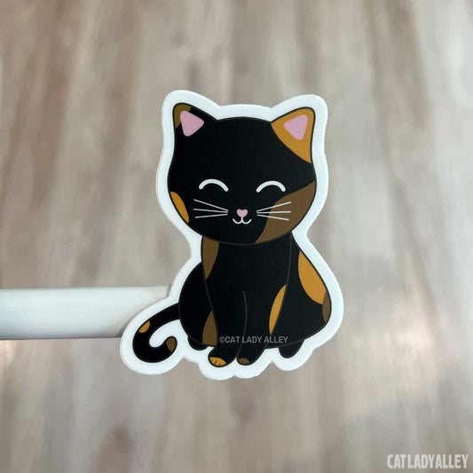 tortie cat sticker