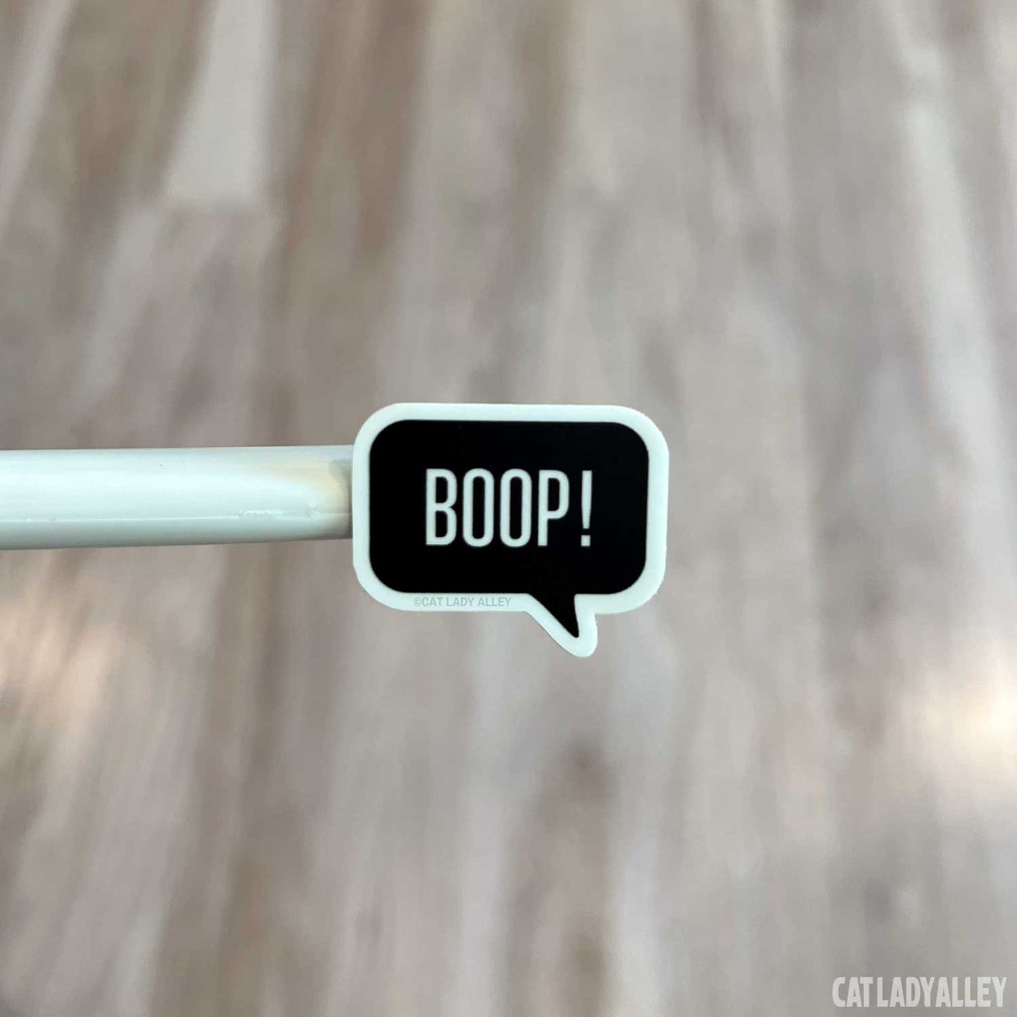 Boop Word Bubble Sticker (mini sticker)