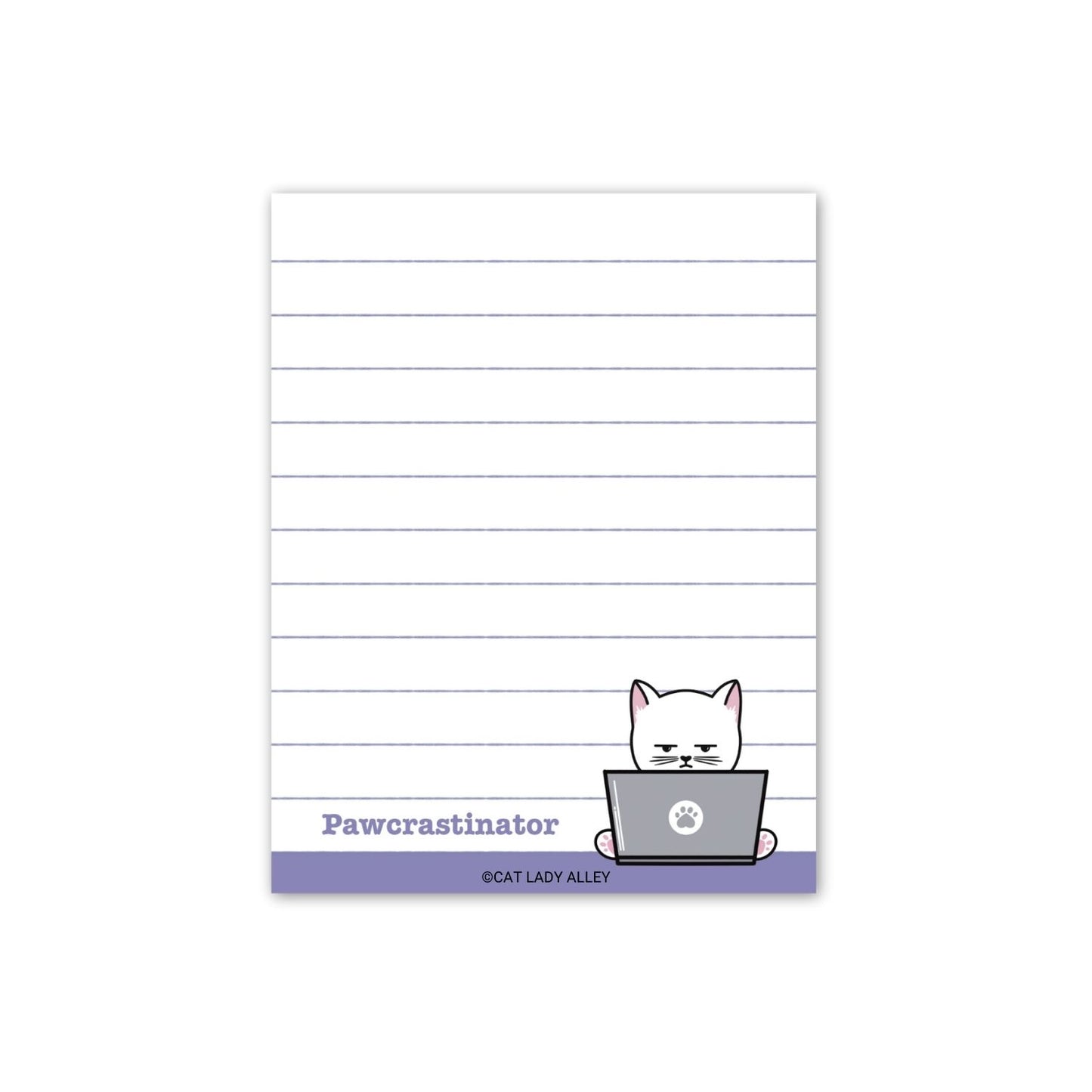 Pawcrastinator Mini Cat Notepad