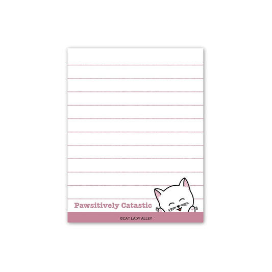 Pawsitively Catastic Mini Notepad