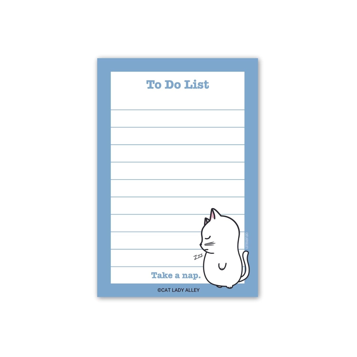 To Do List Cat Notepad